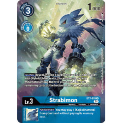 Digimon TCG BT7-019 AA Strabimon Alternative Art Next Adventure Card Game