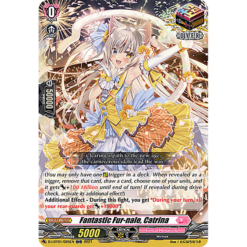 Vanguard_TCG_card_D-LBT01_026_ORR_Fantastic_Fur-nale_Catrina_Lyrical_Melody