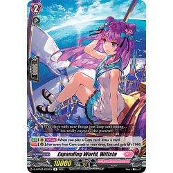 Vanguard_TCG_card_D-LBT01_039_R_Expanding_World_Wilista_Lyrical_Melody