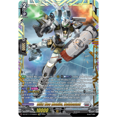 Vanguard_TCG_card_DZ-BT11_FFR09EN_FFR_Blitz_Neo_Mobile_Heldentatt_Symphony_of_Might_Bloom