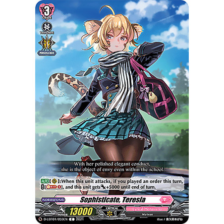 Vanguard_TCG_card_D-LBT01_059_C_Sophisticate_Teresia_Lyrical_Melody