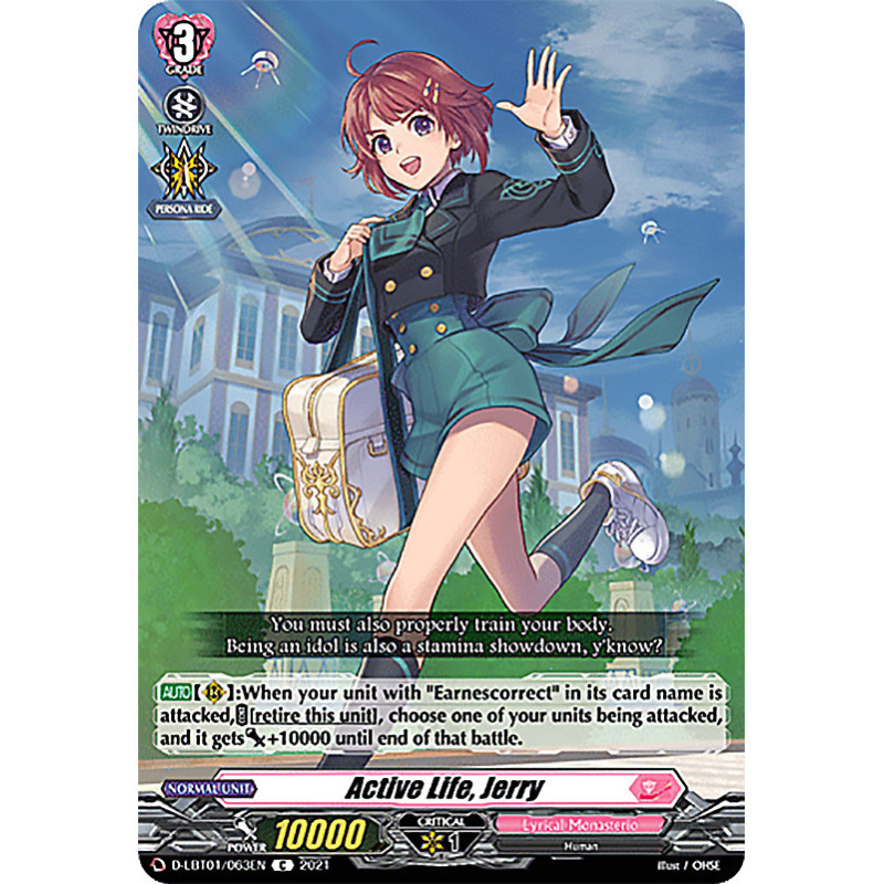Vanguard_TCG_card_D-LBT01_063_C_Active_Life_Jerry_Lyrical_Melody