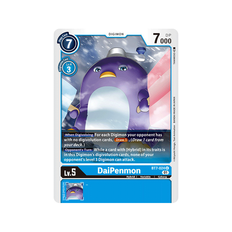 Digimon TCG BT7-024 DaiPenmon Uncommon Next Adventure Card Game