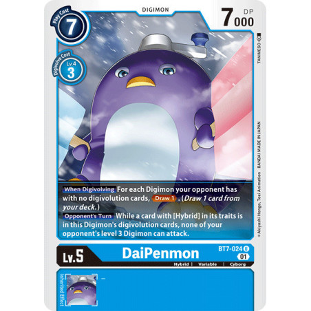 Digimon TCG BT7-024 DaiPenmon Uncommon Next Adventure Card Game