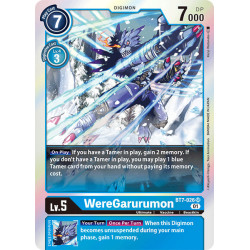 Digimon TCG BT7-026 WereGarurumon Super Rare Next Adventure Card Game