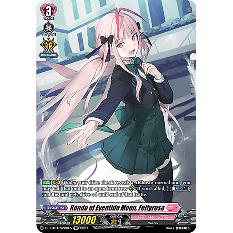 Vanguard_TCG_card_D-LBT01_SP08_SP_Rondo_of_Eventide_Moon_Feltyrosa_Lyrical_Melody