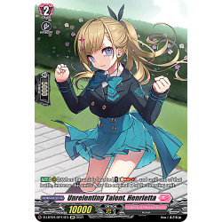 Vanguard_TCG_card_D-LBT01_SP14_SP_Unrelenting_Talent_Henrietta_Lyrical_Melody