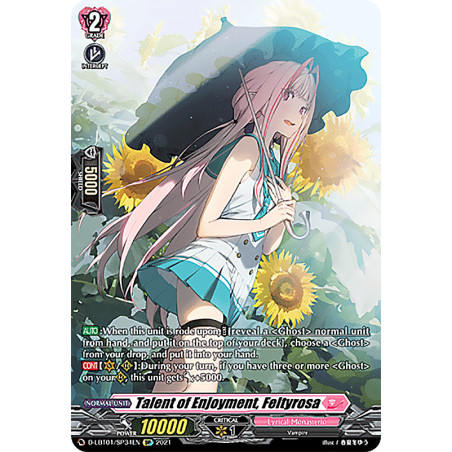 Vanguard_TCG_card_D-LBT01_SP34_SP_Talent_of_Enjoyment_Feltyrosa_Lyrical_Melody