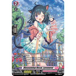 Vanguard_TCG_card_D-LBT01_SP37_SP_Blossoming_Vocal_Loronerol_Lyrical_Melody