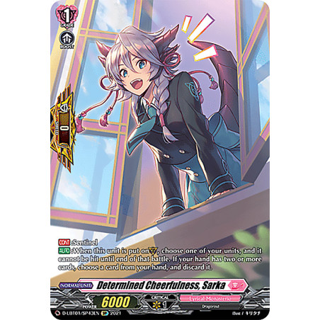 Vanguard_TCG_card_D-LBT01_SP43_SP_Determined_Cheerfulness_Sarka_Lyrical_Melody