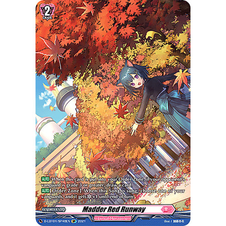 Vanguard_TCG_card_D-LBT01_SP48_SP_Madder_Red_Runway_Lyrical_Melody