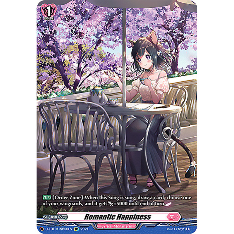 Vanguard_TCG_card_D-LBT01_SP50_SP_Romantic_Happiness_Lyrical_Melody