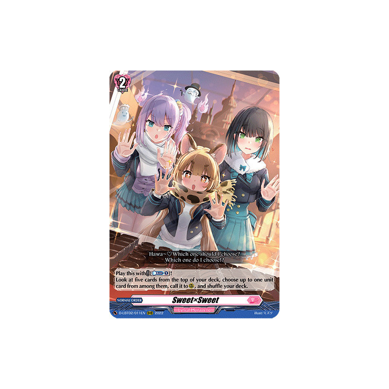 Vanguard_TCG_card_D-LBT02_011_RRR_Sweet×Sweet_Lyrical_Monasterio_It_s_a_New_School_Term_