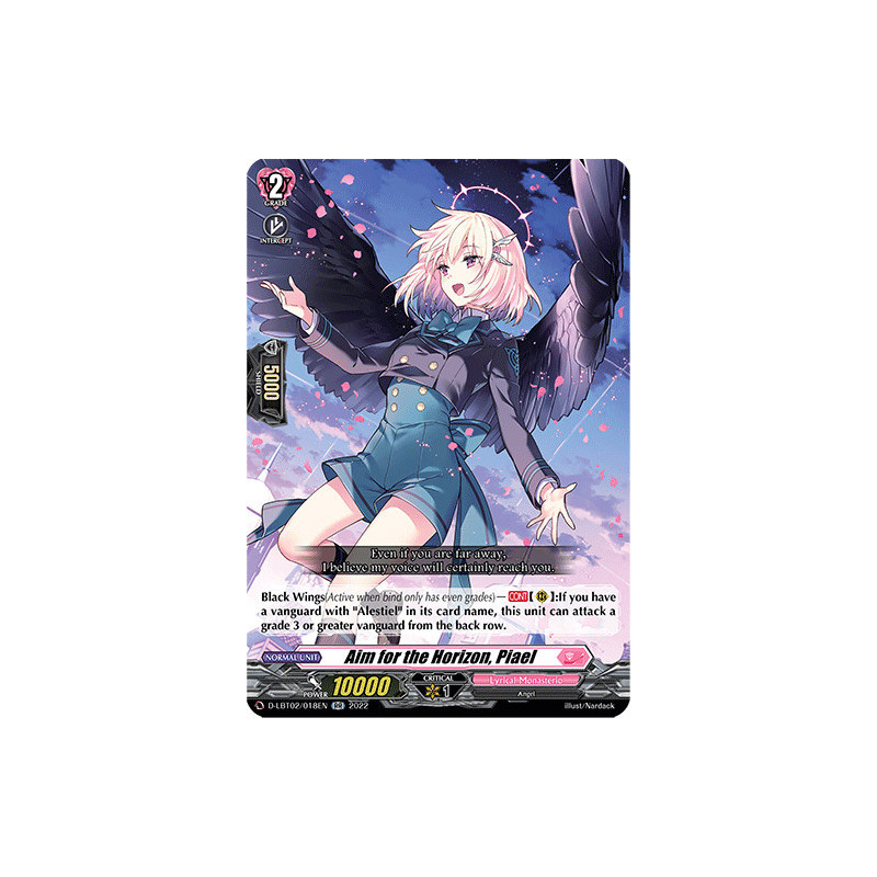 Vanguard_TCG_card_D-LBT02_018_RR_Aim_for_the_Horizon_Piael_Lyrical_Monasterio_It_s_a_New_School_Term_