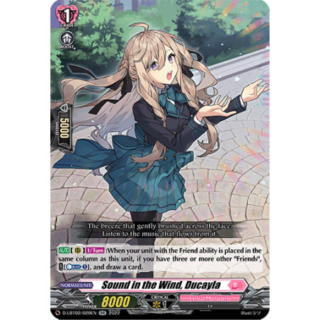 Vanguard_TCG_card_D-LBT02_020_RR_Sound_in_the_Wind_Ducayla_Lyrical_Monasterio_It_s_a_New_School_Term_