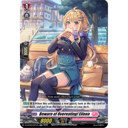 Vanguard_TCG_card_D-LBT02_021_RR_Beware_of_Overeating_Eileen_Lyrical_Monasterio_It_s_a_New_School_Term_