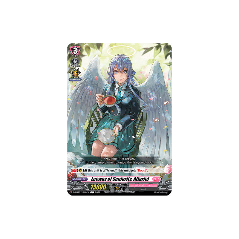 Vanguard_TCG_card_D-LBT02_048_C_Leeway_of_Seniority_Altariel_Lyrical_Monasterio_It_s_a_New_School_Term_