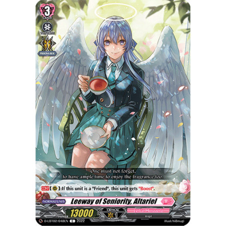 Vanguard_TCG_card_D-LBT02_048_C_Leeway_of_Seniority_Altariel_Lyrical_Monasterio_It_s_a_New_School_Term_