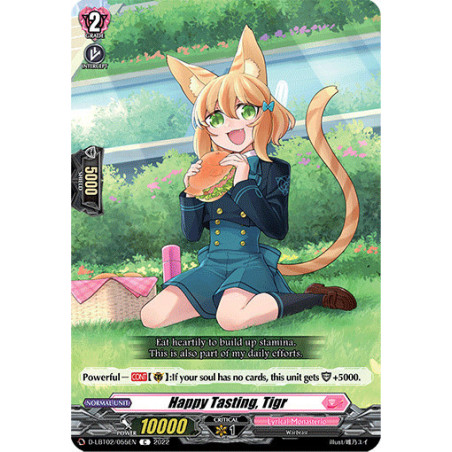 Vanguard_TCG_card_D-LBT02_055_C_Happy_Tasting_Tigr_Lyrical_Monasterio_It_s_a_New_School_Term_
