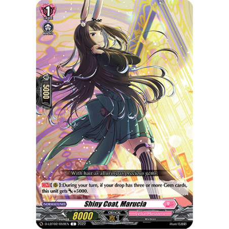 Vanguard_TCG_card_D-LBT02_059_C_Shiny_Coat_Marucia_Lyrical_Monasterio_It_s_a_New_School_Term_