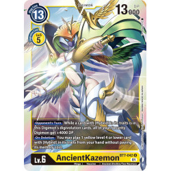 Digimon TCG BT7-042 AncientKazemon Rare Next Adventure Card Game
