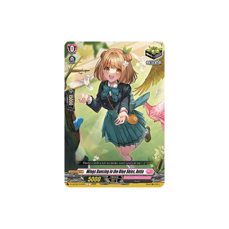 Vanguard_TCG_card_D-LBT02_072_C_Wings_Dancing_in_the_Blue_Skies_Antia_Lyrical_Monasterio_It_s_a_New_School_Term_