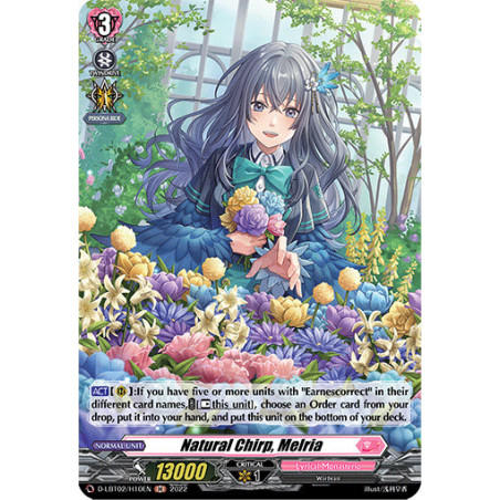 Vanguard_TCG_card_D-LBT02_H10_H_Natural_Chirp_Melria_Lyrical_Monasterio_It_s_a_New_School_Term_
