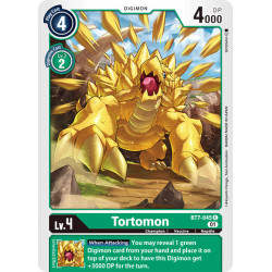 Digimon TCG BT7-045 Tortomon Common Next Adventure Card Game