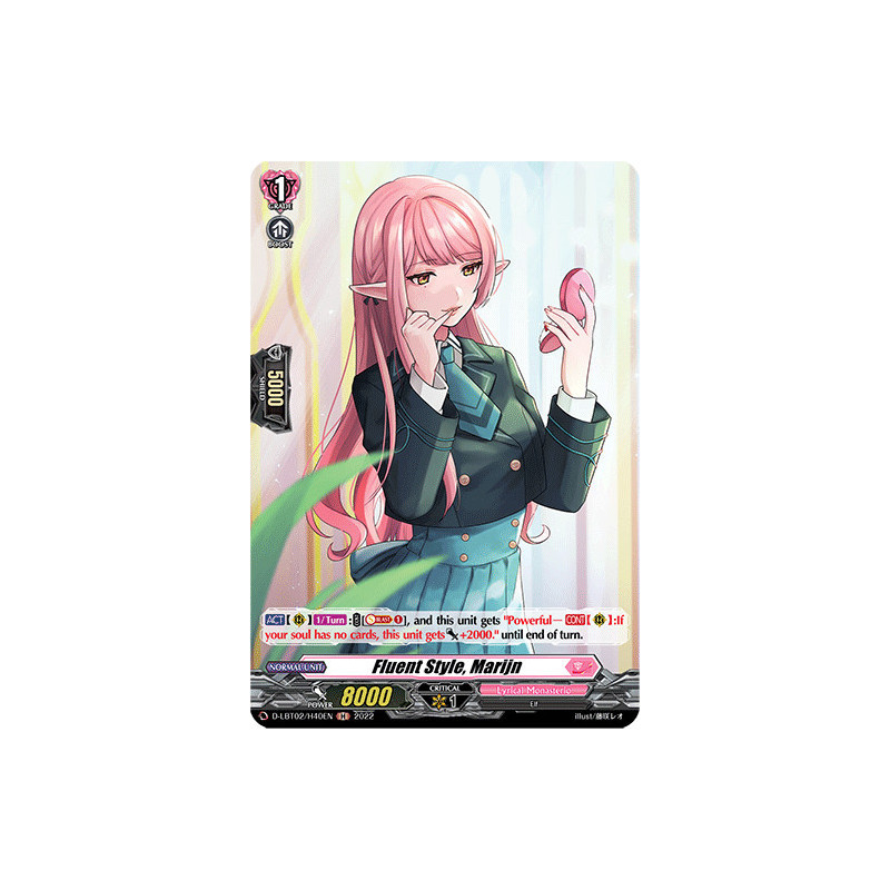 Vanguard_TCG_card_D-LBT02_H40_H_Fluent_Style_Marijn_Lyrical_Monasterio_It_s_a_New_School_Term_