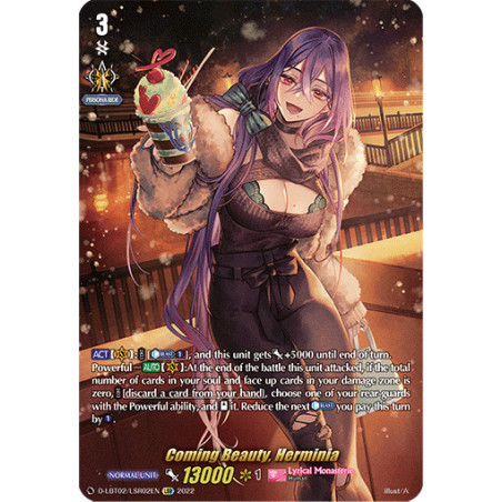 Vanguard_TCG_card_D-LBT02_LSR02_LSR_Coming_Beauty_Herminia_Lyrical_Monasterio_It_s_a_New_School_Term_