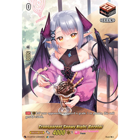 Vanguard_TCG_card_D-LBT02_LSR05_LSR_Transparent_Snowy_Night_Beretoi_Lyrical_Monasterio_It_s_a_New_School_Term_