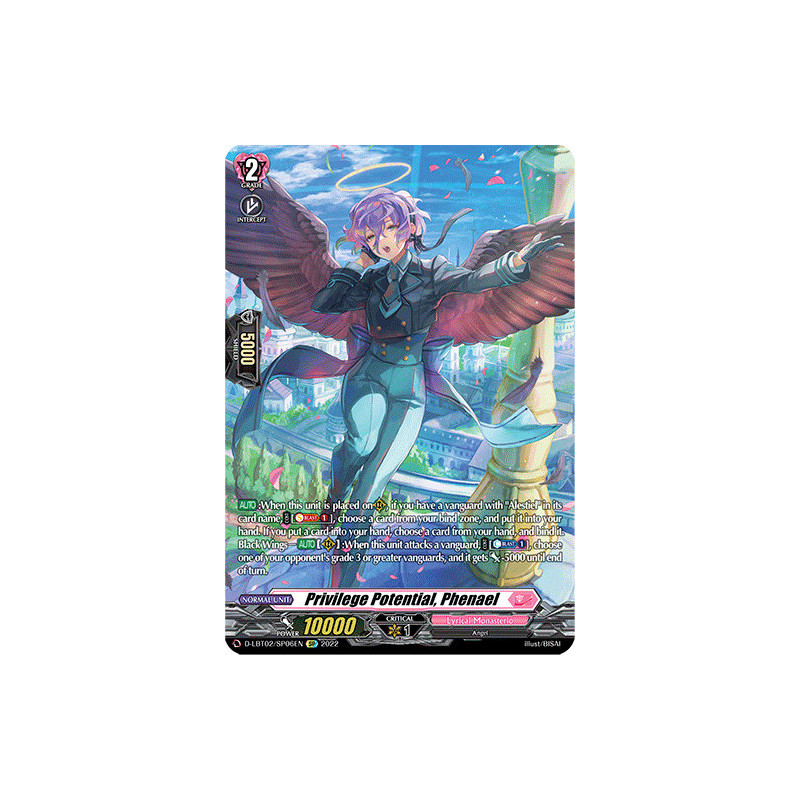 Vanguard_TCG_card_D-LBT02_SP06_SP_Privilege_Potential_Phenael_Lyrical_Monasterio_It_s_a_New_School_Term_