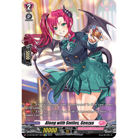 Vanguard_TCG_card_D-LBT02_SP17_SP_Along_with_Smiles_Geezya_Lyrical_Monasterio_It_s_a_New_School_Term_