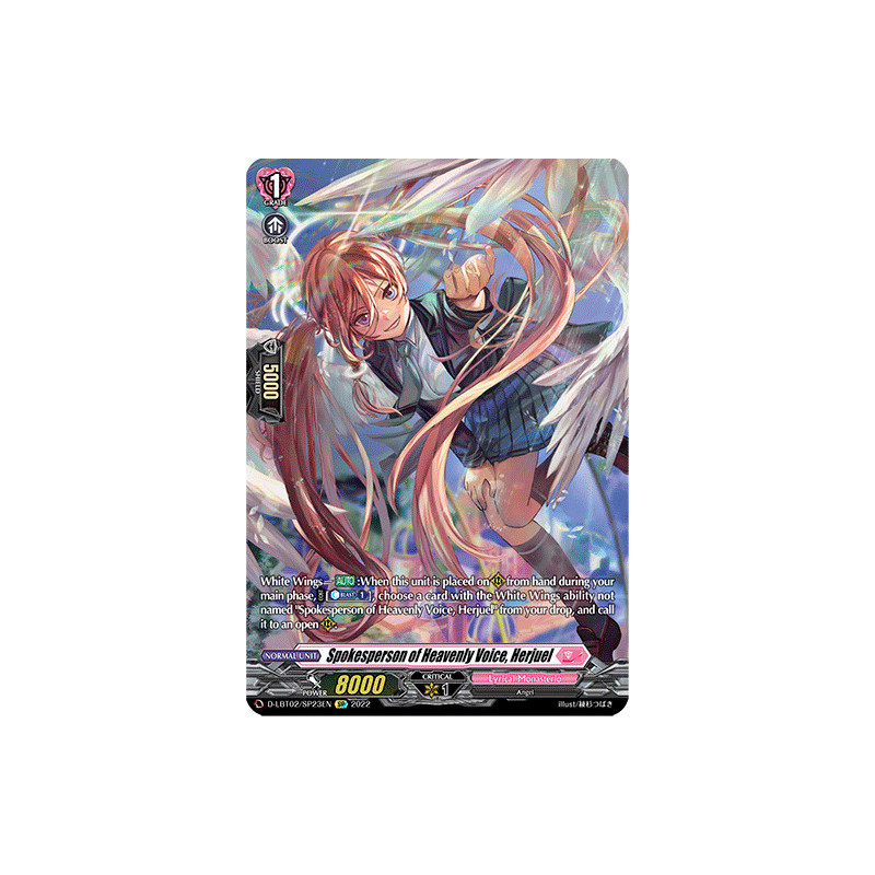 Vanguard_TCG_card_D-LBT02_SP23_SP_Spokesperson_of_Heavenly_Voice_Herjuel_Lyrical_Monasterio_It_s_a_New_School_Term_