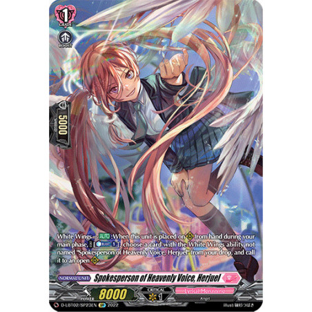 Vanguard_TCG_card_D-LBT02_SP23_SP_Spokesperson_of_Heavenly_Voice_Herjuel_Lyrical_Monasterio_It_s_a_New_School_Term_