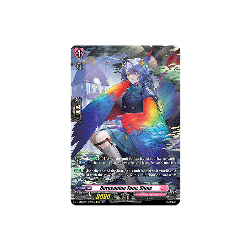 Vanguard_TCG_card_D-LBT02_SP25_SP_Burgeoning_Tone_Signe_Lyrical_Monasterio_It_s_a_New_School_Term_
