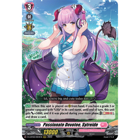 Vanguard_TCG_card_D-LBT03_004_RRR_Passionate_Devotee_Sytreide_Lyrical_Monasterio_Summertime_Memories_