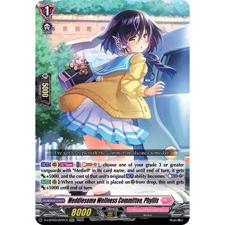 Vanguard_TCG_card_D-LBT03_022_RR_Meddlesome_Wellness_Committee_Phyllis_Lyrical_Monasterio_Summertime_Memories_