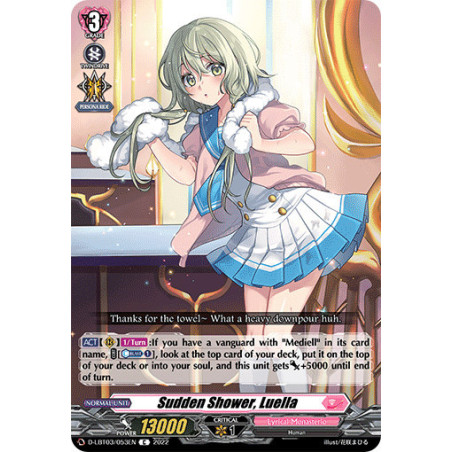 Vanguard_TCG_card_D-LBT03_053_C_Sudden_Shower_Luella_Lyrical_Monasterio_Summertime_Memories_