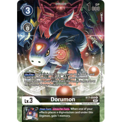 Digimon TCG BT7-056 AA Dorumon Alternative Art Next Adventure Card Game