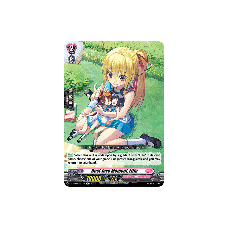Vanguard_TCG_card_D-LBT03_067_C_Best-love_Moment_Lilfa_Lyrical_Monasterio_Summertime_Memories_