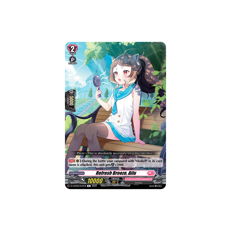 Vanguard_TCG_card_D-LBT03_072_C_Refresh_Breeze_Ailu_Lyrical_Monasterio_Summertime_Memories_
