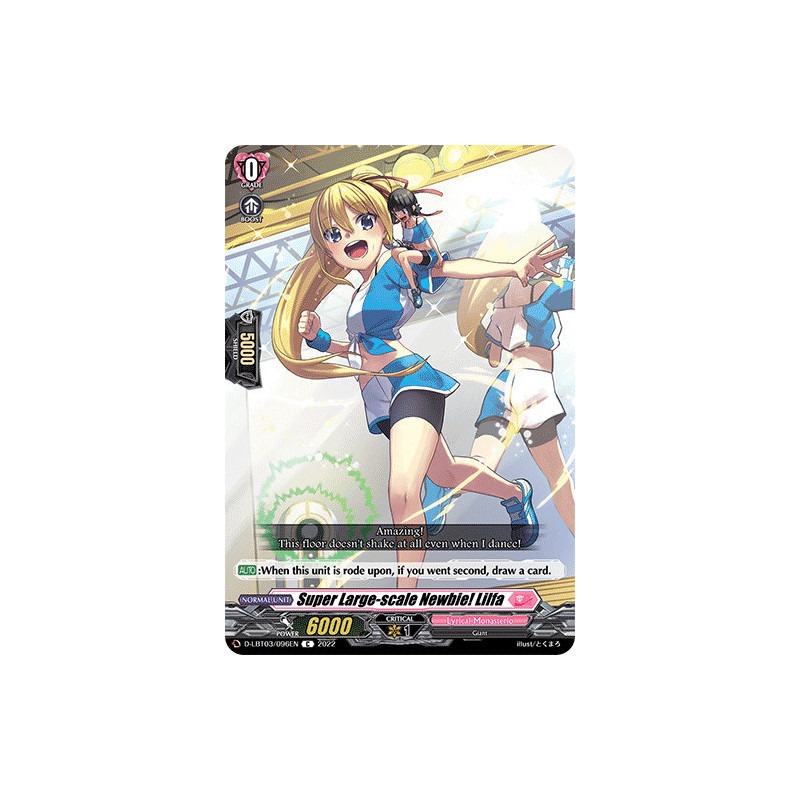 Vanguard_TCG_card_D-LBT03_096_C_Super_Large-scale_Newbie_Lilfa_Lyrical_Monasterio_Summertime_Memories_