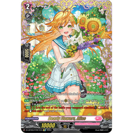 Vanguard_TCG_card_D-LBT03_FFR11_FFR_Dearly_Flowers_Alise_Lyrical_Monasterio_Summertime_Memories_