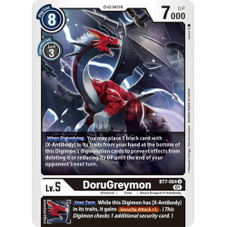 Digimon TCG BT7-064 DoruGreymon Uncommon Next Adventure Card Game