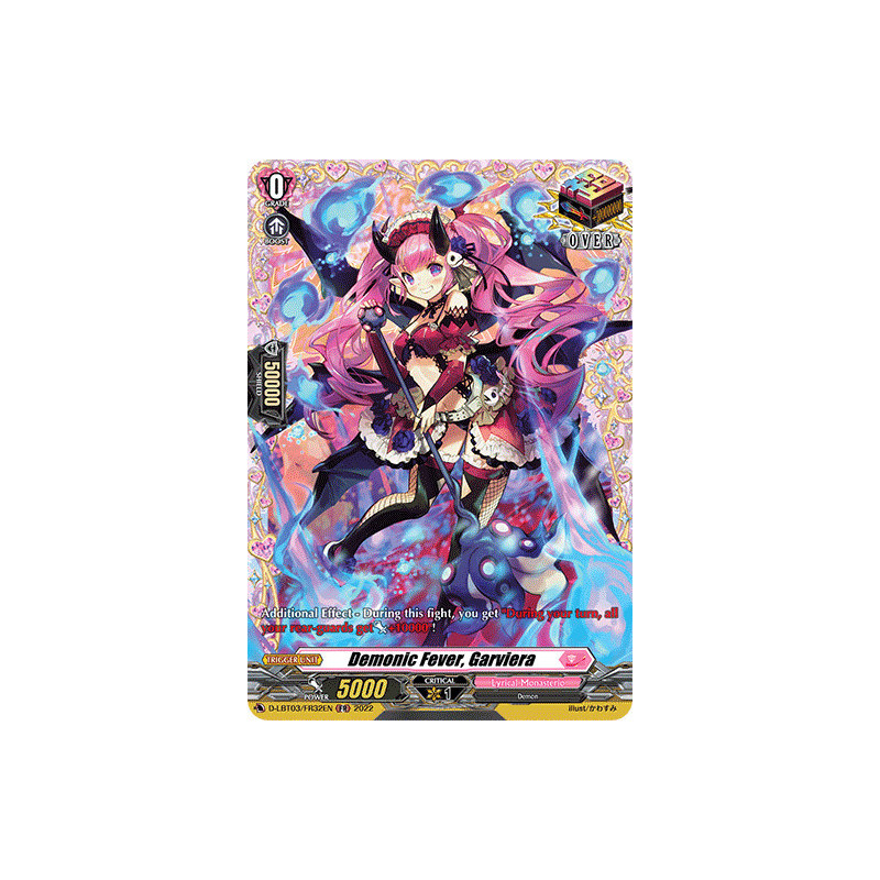 Vanguard_TCG_card_D-LBT03_FR32_FR_Demonic_Fever_Garviera_Lyrical_Monasterio_Summertime_Memories_