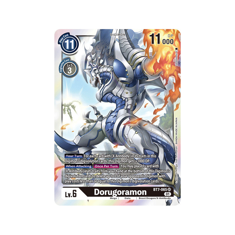 Digimon TCG BT7-065 Dorugoramon Super Rare Next Adventure Card Game