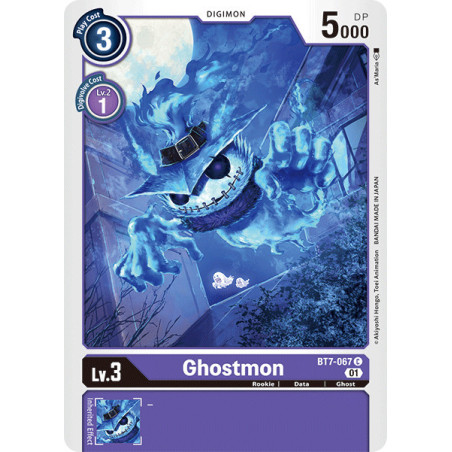 Digimon TCG BT7-067 Ghostmon Common Next Adventure Card Game