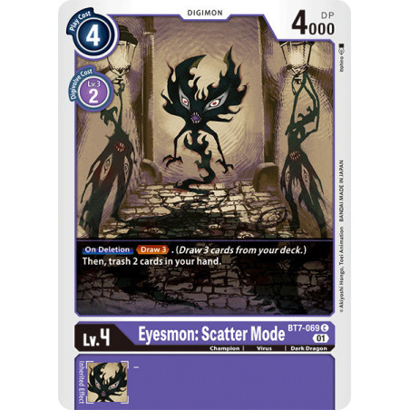 Digimon TCG BT7-069 Eyesmon: Scatter Mode Common Next Adventure Card Game