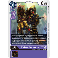 Digimon TCG BT7-073 KaiserLeomon Uncommon Next Adventure Card Game